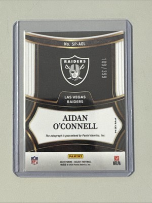 2024 Panini Select Aidan O'Connell Silver Auto /399 | eBay