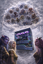 AMD RYZEN 9 9950X Gaming PC - NVIDIA RTX 5090 - 128GB DDR5 RAM+4TB SSD+WiFi 6!!