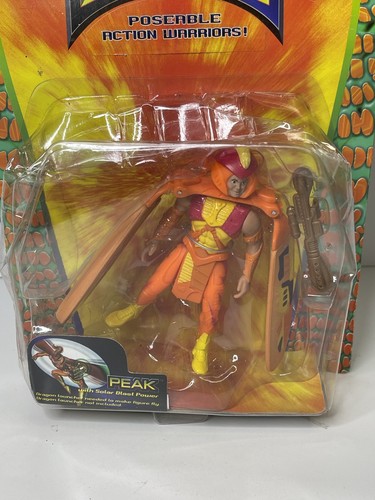 Vintage 1996 Galoob Dragon Flyz Peak Figure Sealed New MOC - Picture 2 of 11