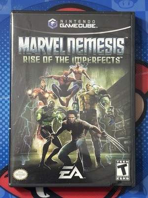 Marvel Nemesis: Rise of the Imperfects (Nintendo GameCube) CIB Complete Tested