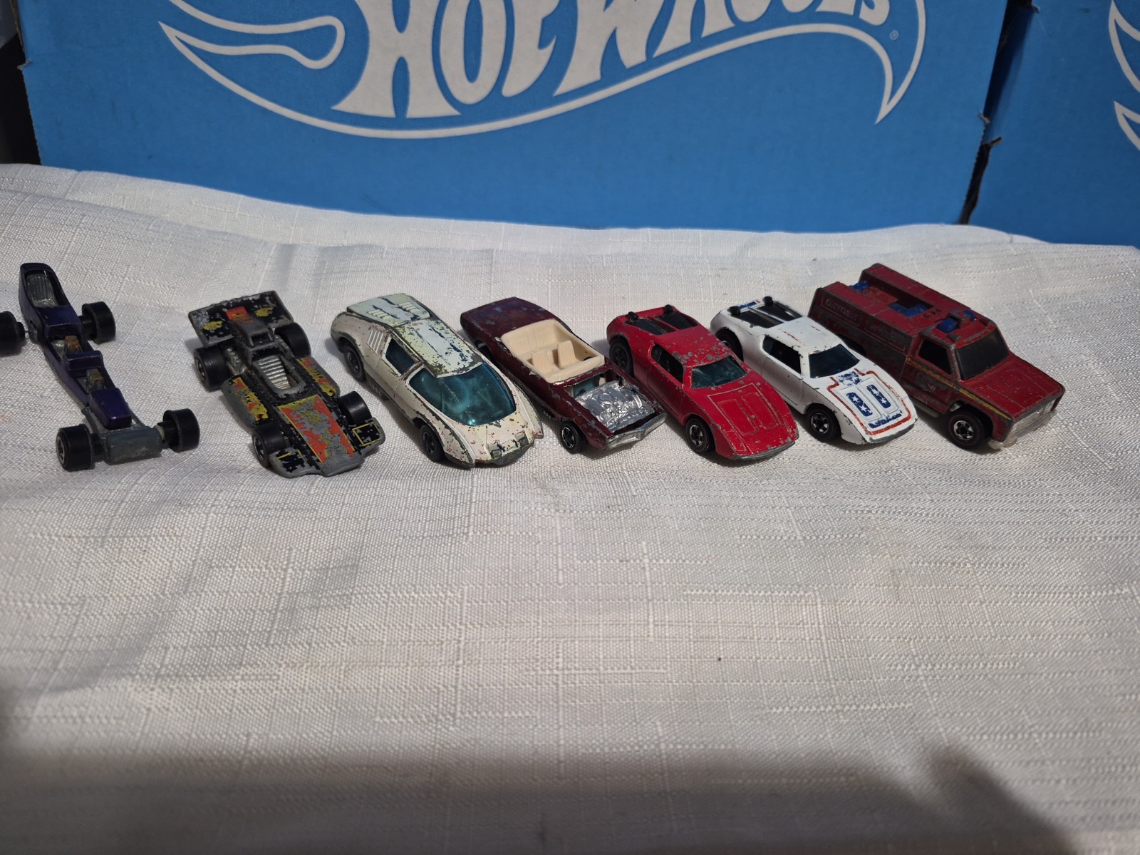 Hot Wheels Redline Lot Of 7 Cars
