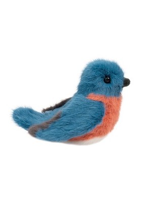 Douglas Cuddle Toys Bertie Bluebird Plush Stuffed Animal , 6''