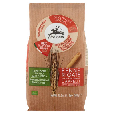 Penne Rigate S. Nudeln. Cappelli 500g - Alce Nero