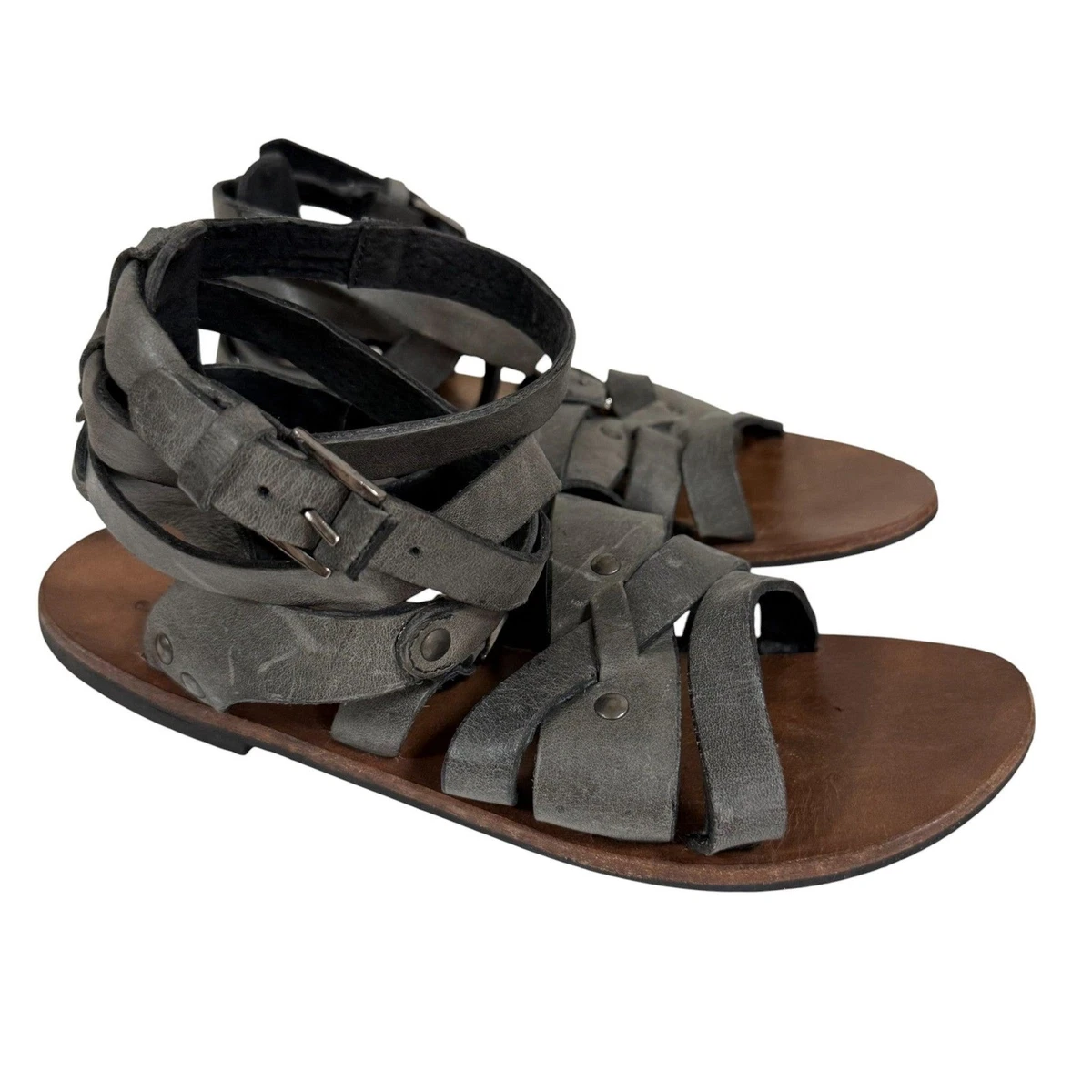 Free People Gray Sandals for Women for sale | eBay display picture 3