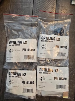 Sonance Optilinq E2 Dual Mini Emitters PN 91350 LOT OF 4  930-02AM