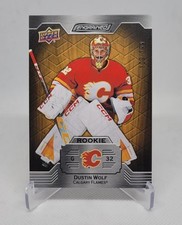 Dustin Wolf 23-24 Upper Deck Engrained Rookie Oak /399