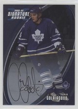 2002 ITG Be A Player Signature Series Signatures Carlo Colaiacovo #179 Auto je2