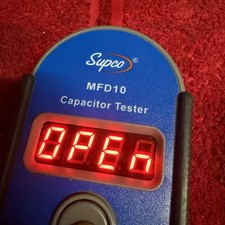Supco MFD10 Digital Capacitor Tester Used No Case