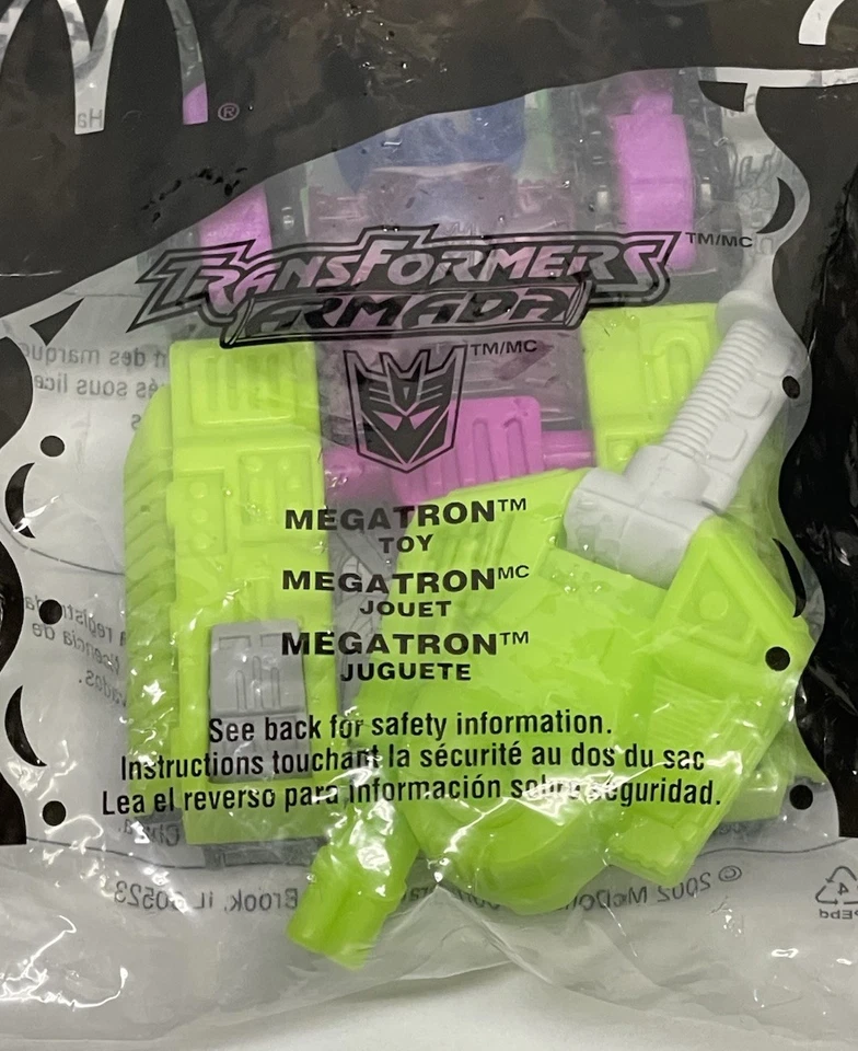 Figuras De Colección McDonalds Happy Meal Juguete Transformers Armada DEMOLISHOR & MEGATRON Foto 2 de 4