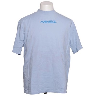 Kangol, T-shirt, Größe: L, Blau, Baumwolle, Print, Herren #g5j