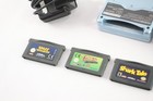 Nintendo Gameboy Advance SP w/ Case, Charger & Games Inc Space Invaders