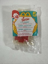 McDonalds Happy Meal Barbie Dolls of the World U.S.A. America 5 Figurine 1995