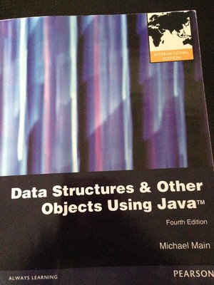 Data Structures and Other Objects Using Java - paperback Main, Michael