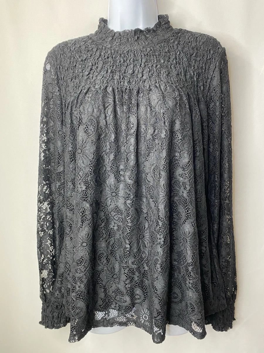 Top Pull-over Cable & Gauge Femme Taille S Noir Rayé - Occasion Très Bon état, Manches 3/4
