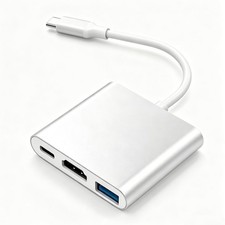 USB C to HDMI Adapter 4k for Monitor TV for iPhone Phone, USBC to HDMI Multip...