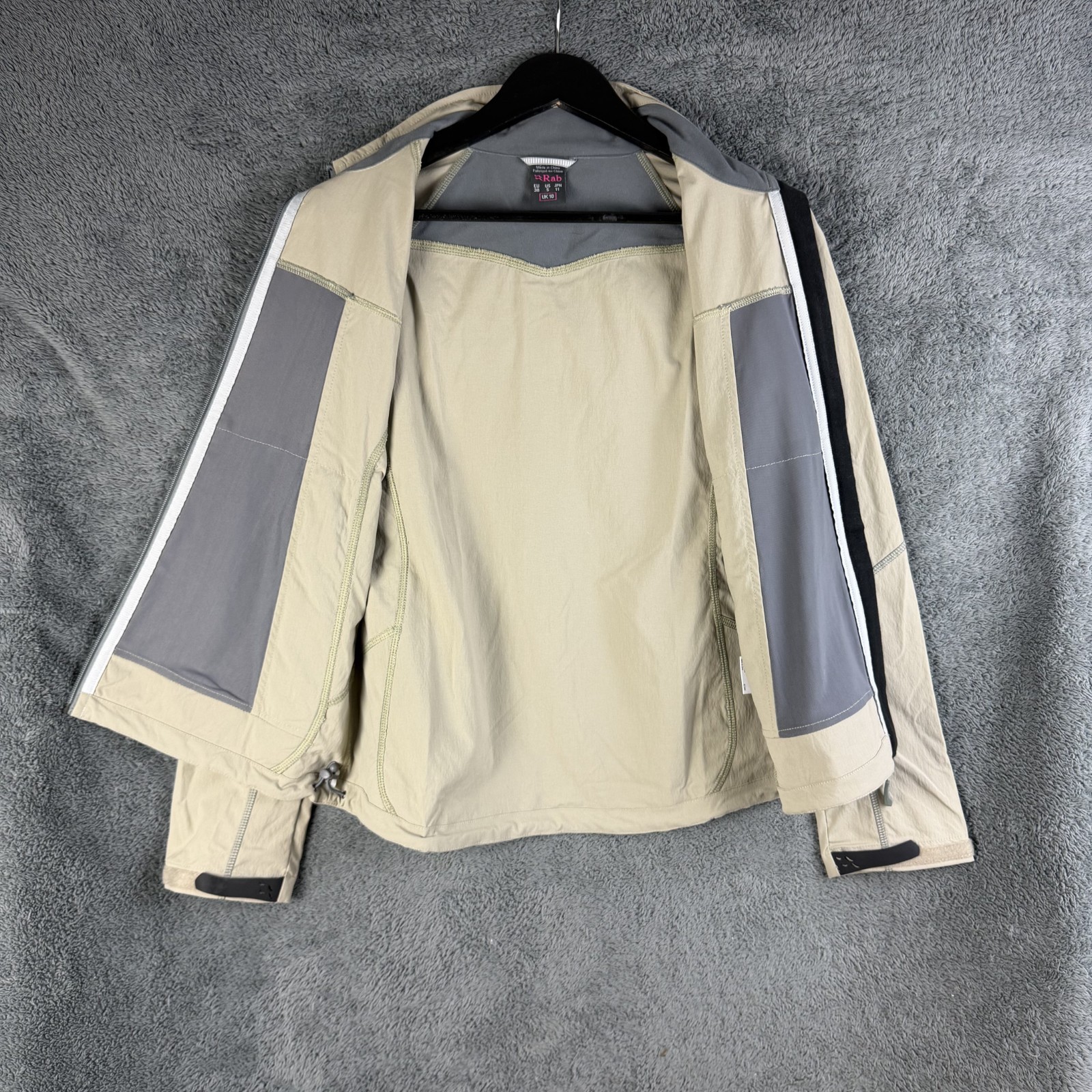 RAB Java Jacket Womens 10 Full Zip Lightweight Zi… - image 3