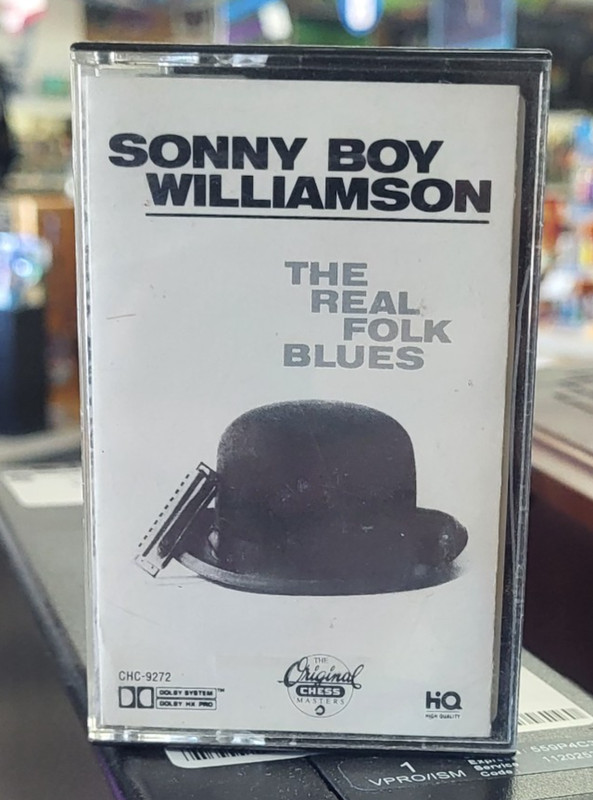 The Real Folk Blues by Sonny Boy Williamson (Rice Miller) (Cassette, Oct-1990)
