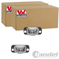2X VAN Wezel Kennzeichenleuchte Passend FüR VW Golf Jetta Links+Rechts