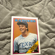 Topps Mike Loynd Texas Rangers #319 Rookie Baseball Trading Card. rookie card picture