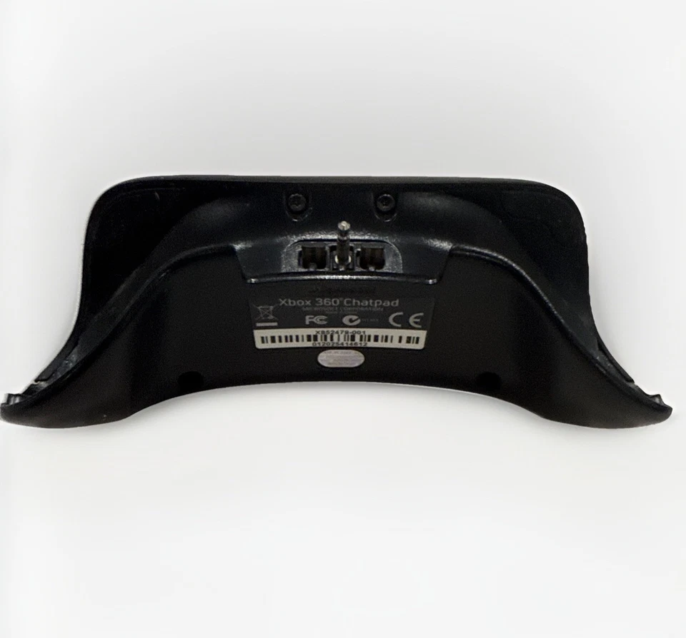 Genuine Official OEM Microsoft  XBOX 360 Chatpad Keyboard Black Color Used - Image 4 of 4