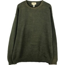 Vintage 1990'S Eddie Bauer cotton knit sweater men's size XL