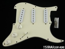 USED USA Fender Custom Shop 60s NOS LOADED PICKGUARD Strat Lindy Fralin Pickups.