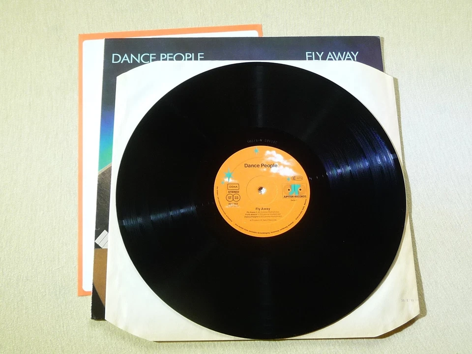 Dance People ‎– Fly Away  (Promotion Copy + Promo-Sheet, Unplayed) - Bild 4 von 4