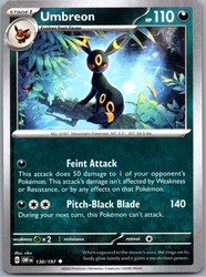 Umbreon 130/197 Obsidian Flames