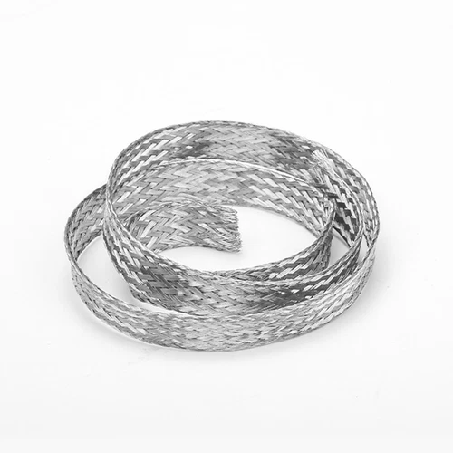 Nastro di massa rame + passacavo rete di rame 2,5 mm² 4 mm² 6 mm² - 50 mm² nastro di rame - Foto 8 di 10