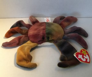 claude the crab beanie baby