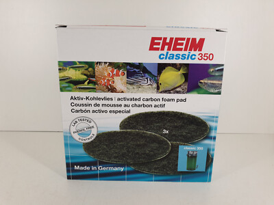 Eheim Außenfilter Classic 350 (2215) Aktiv-Kohlevlies [2628 150] 3 Stück NEU