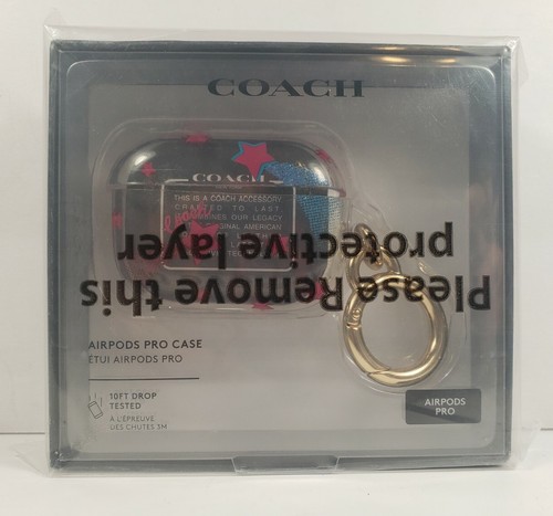 COACH AirPods Pro CASE STAR PRINT AirPods Pro C8086 Brand NEW Sealed in Box