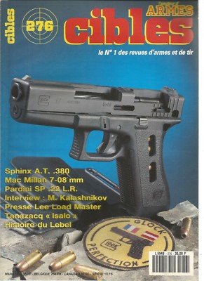 ZIELE NR. 276 GESCHICHTE DES LEBEL / SPHINX A.T 380 / MAC MILLAN 7-08 MM / PARDINI