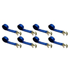 Usa Heavy Duty 8 Pack 2 X 10 Tj Combo Hook Towing Straps For Truck Wrecker Usa Heavy Duty 8 Pack 2 X 10 Tj Combo Hook Towing Straps For Truck Wrecker