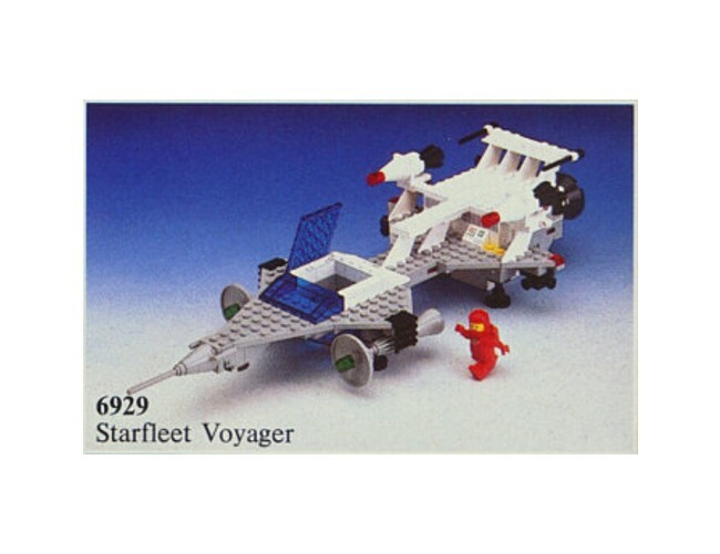 LEGO 6929 - Space: Classic Space - Starfleet Voyager - 1981 - NO