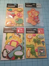 Creative Imaginations: Die-Cuts, Chipboard & Layered Stickers, Lot of 4 - NEW