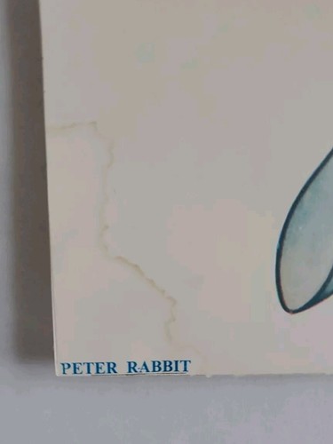 Frederick Warne and Co Ltd PETER RABBIT FRAMED ART PRINT Bottom Of Print Cut Off - Picture 2 of 9