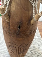 African Hand Made Kpanlogo Drum 25&rdquo; X 10&rdquo;