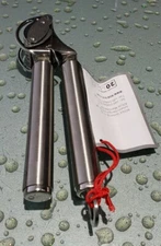 Rosle Mincing Garlic Ginger Press with Scraper Stainless Steel 9-inch 12895 NEW