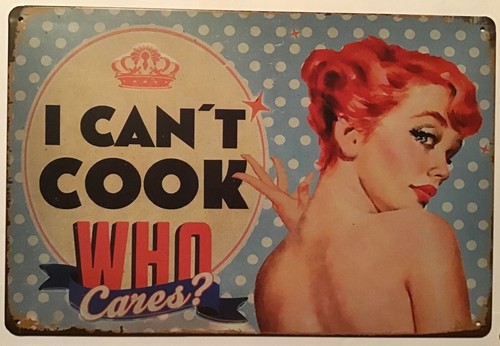 TWO 8x12 TIN SIGNS sexy girl cook cooking dirty sarcasm funny vintage wall 287 | eBay TWO 8x12 TIN SIGNS sexy girl cook cooking dirty sarcasm funny vintage wall 287 | eBay