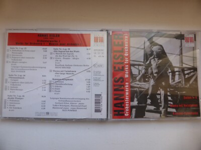 CD Hanns Eisler Orchesterwerke 1 Suiten Kammersinfonie Max Pommer