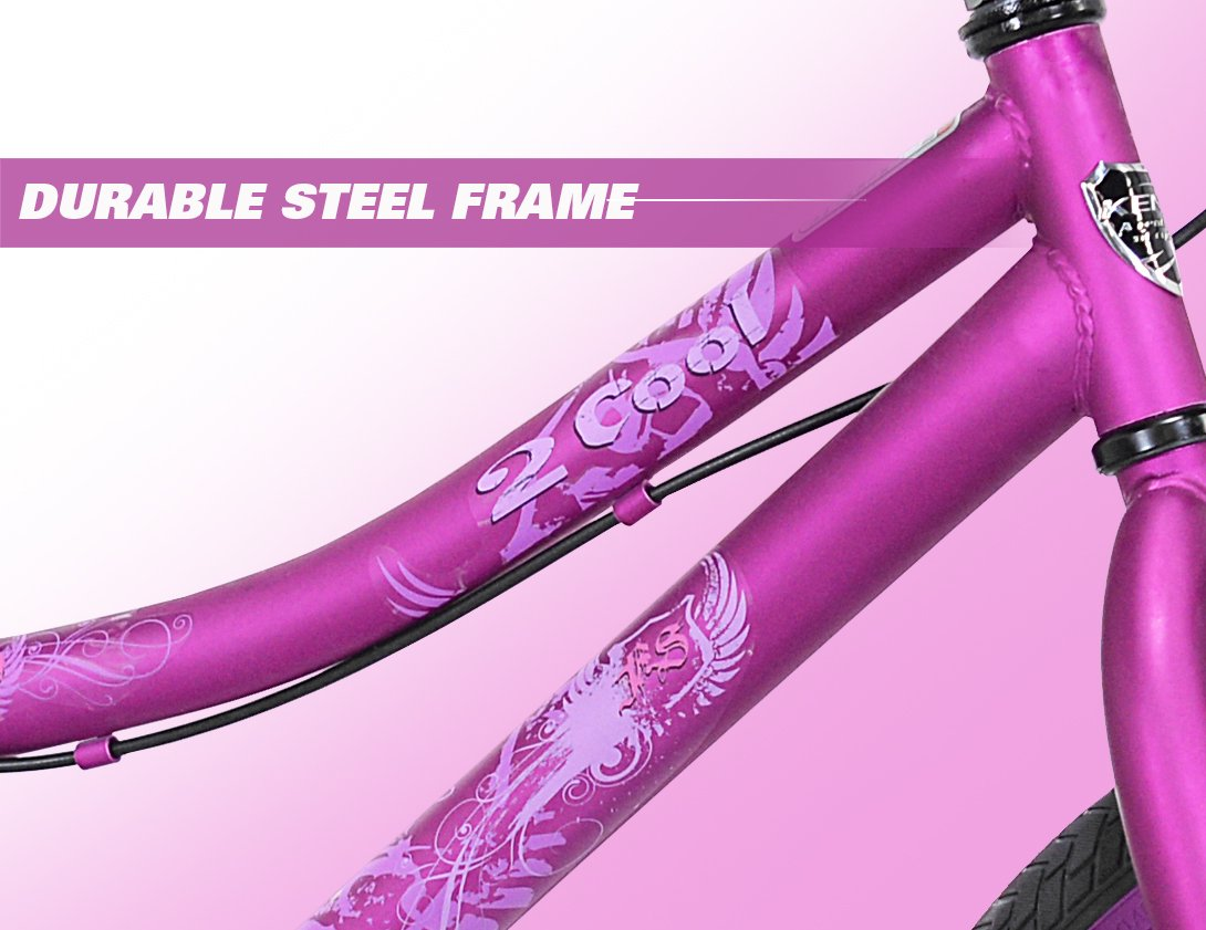 GIRLS KIDS BIKE 20-Inch Wheels BMX Bicycle Ages 8-12 Purple