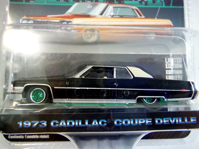 Greenlight 1/64 1973 Cadillac Coupe Deville California Lowrider