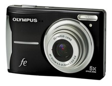 Olympus FE Model FE-46 LCD Digital Camera 6.3-31.5mm AF Zoom Black
