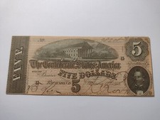 USA 5 Dollars 1864 Virginia Richmond  ss/vf