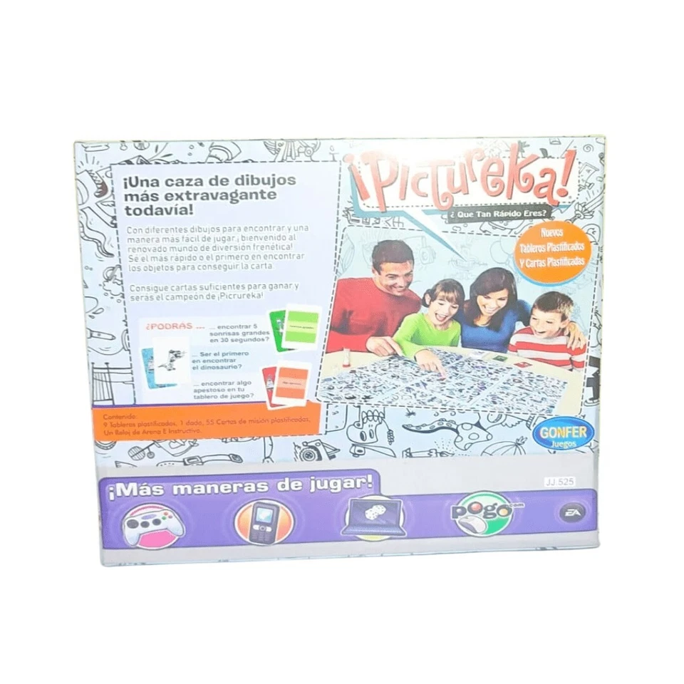 HASBRO GAMING JUEGO DE MESA PICTUREKA +2 JUGADORES, 6+ - Imagen 2 de 2