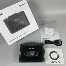 maxell MXCP-P100 Portable Cassette Player Black MXCP-P100BK from Japan