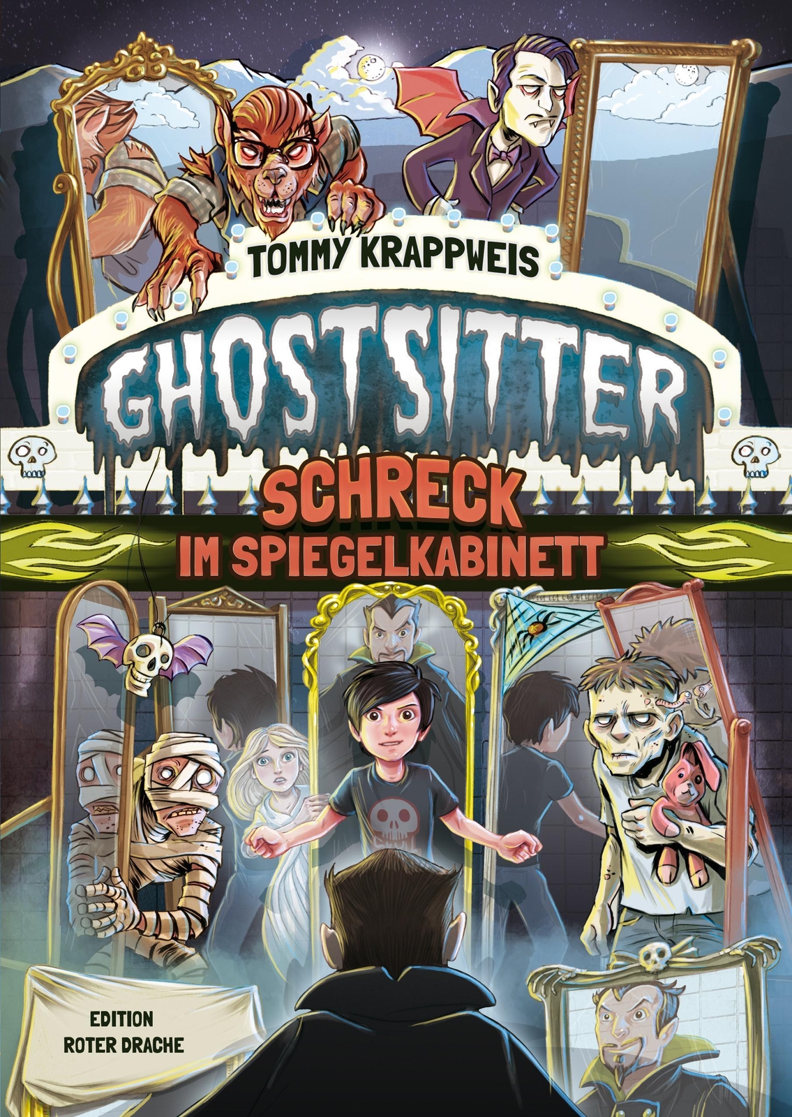 Thumbnail - Ghostsitter Schreck Spiegelkabinett Tommy Krappweis Buch 240 S.