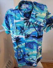 Tropical Men's Short Set, Blue Summer Set, Everything Tropics Beach Party Set