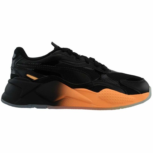 puma rsx black reflective